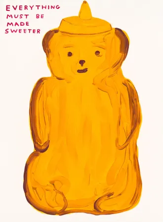 Сериграфия Shrigley - Everything Must Be Made Sweeter
