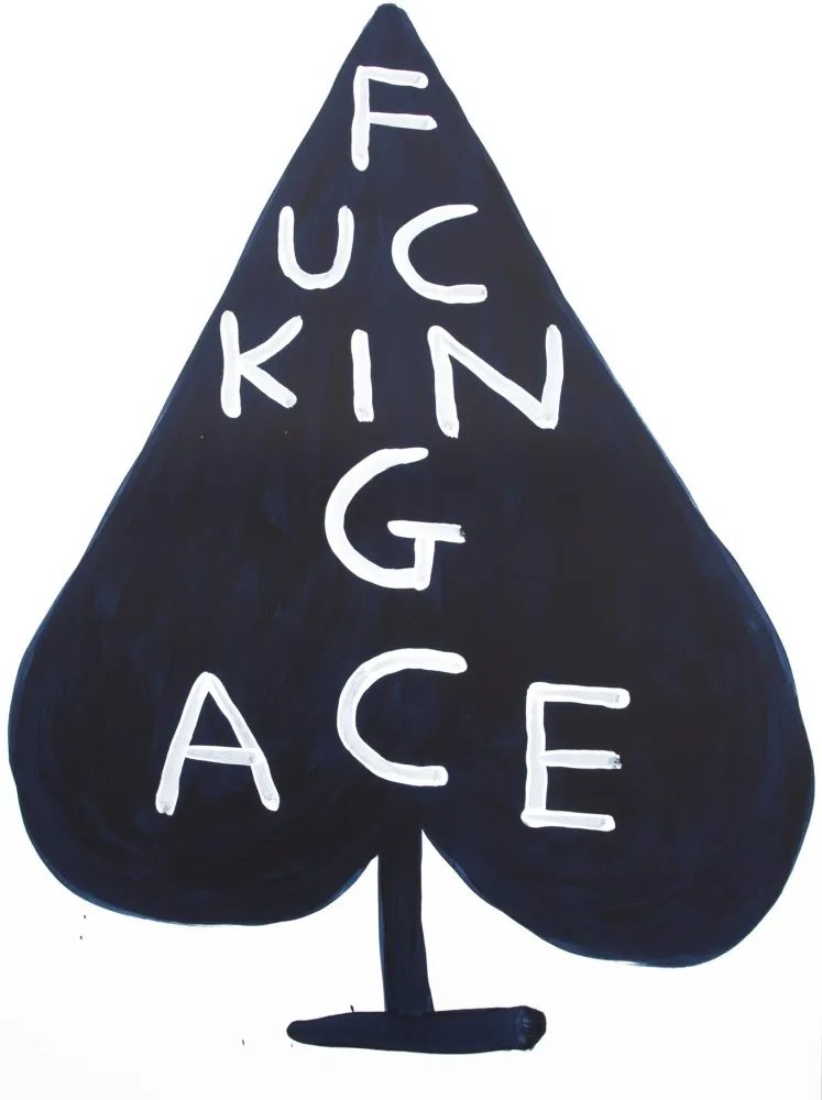 Сериграфия Shrigley - Fucking Ace