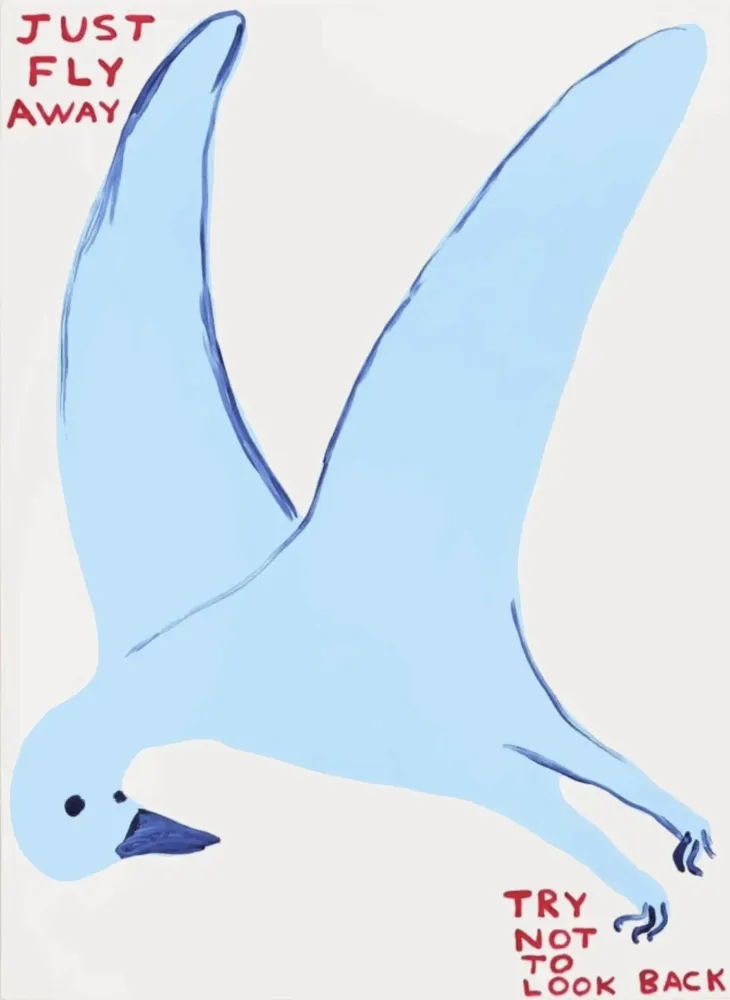 Сериграфия Shrigley - Just fly away