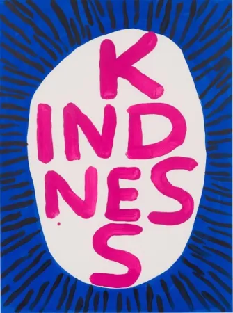 Сериграфия Shrigley - Kindness