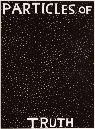 Линогравюра Shrigley - Particles of Truth