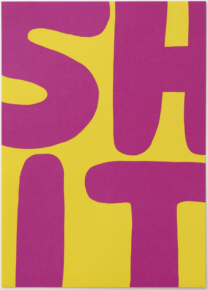 Сериграфия Shrigley - Untitled (Shit)