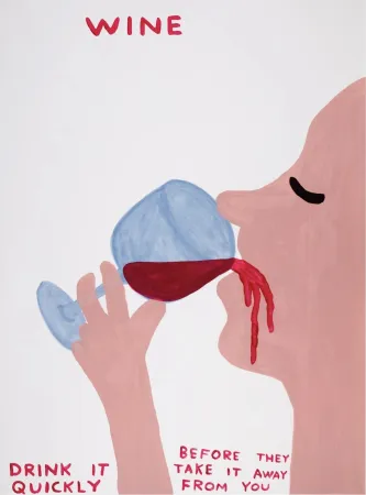 Сериграфия Shrigley - Wine