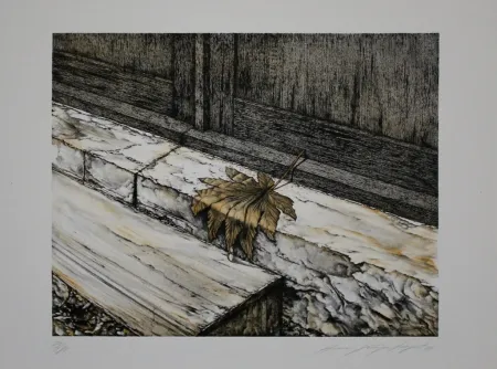 Литография Siegert - Ahornblatt / Maple Leaf