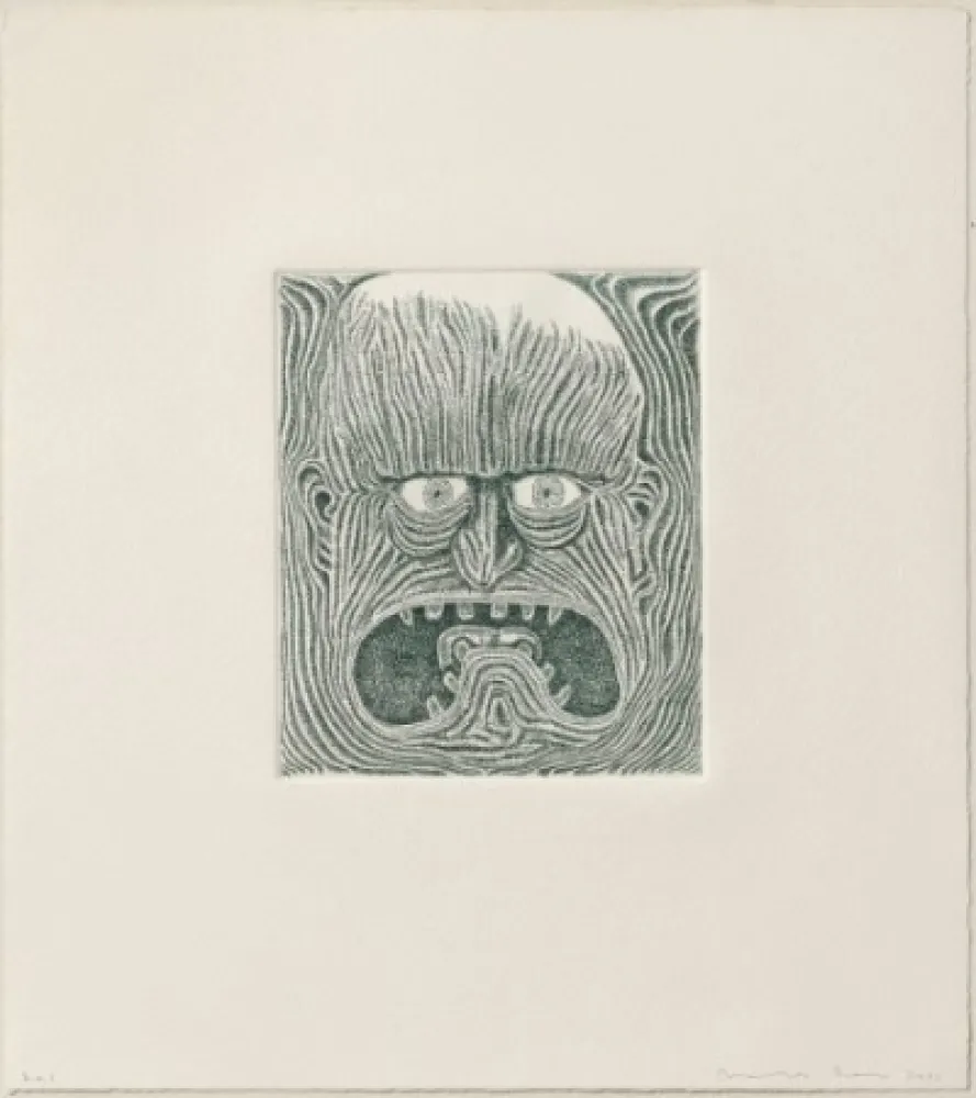 Гравюра Siena - La por