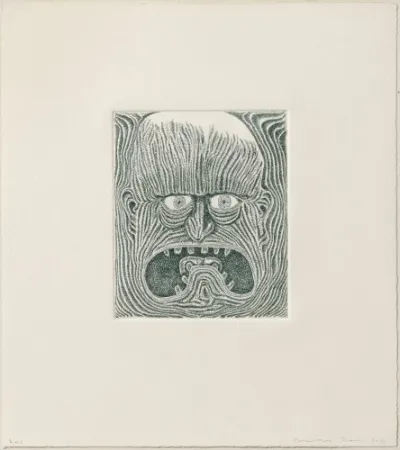 Гравюра Siena - La por