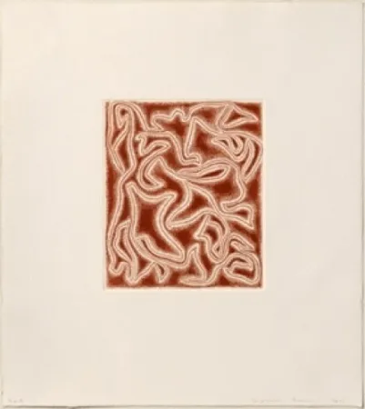 Офорт И Аквитанта Siena - Línies sortint de l'obscuritat