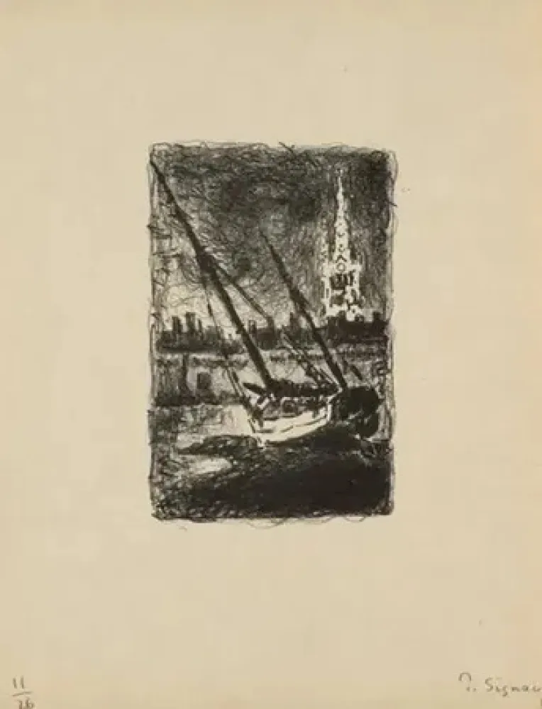 Литография Signac - Saint MALO I (1927)
