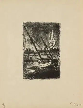 Литография Signac - Saint MALO I (1927)