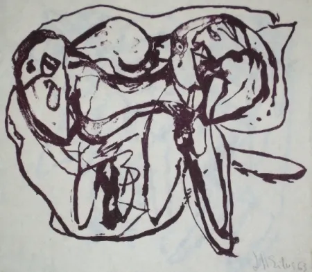 Литография Silva - Sans titre 15