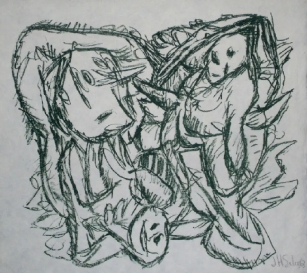 Литография Silva - Sans titre 16