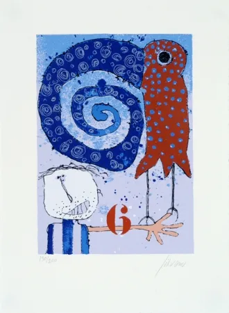 Сериграфия Silvain - Perchoir nr 6