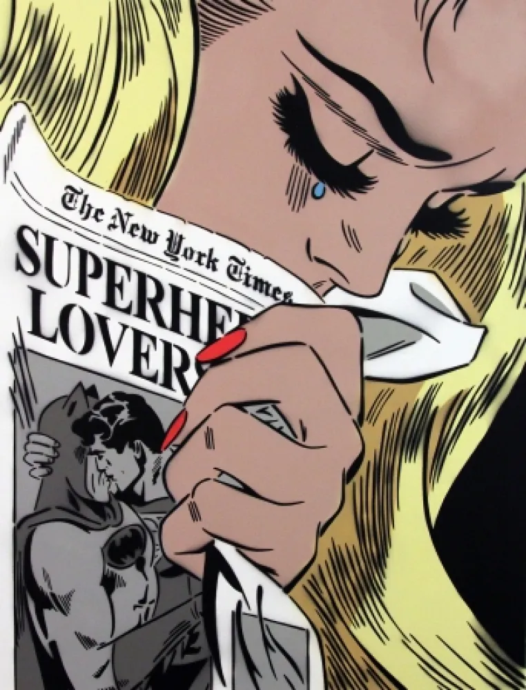 Многоэкземплярное Произведение Simmons - Crying Girl (New York Times)