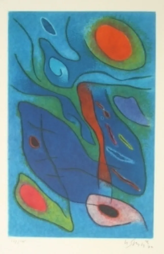 Гравюра Singier - Baigneuses matinales