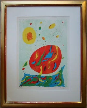 Литография Singier - Composition