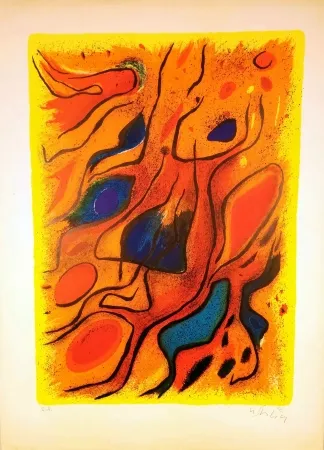 Литография Singier - Composition