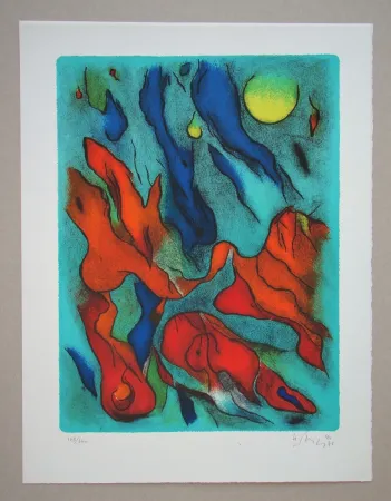 Литография Singier - Envol