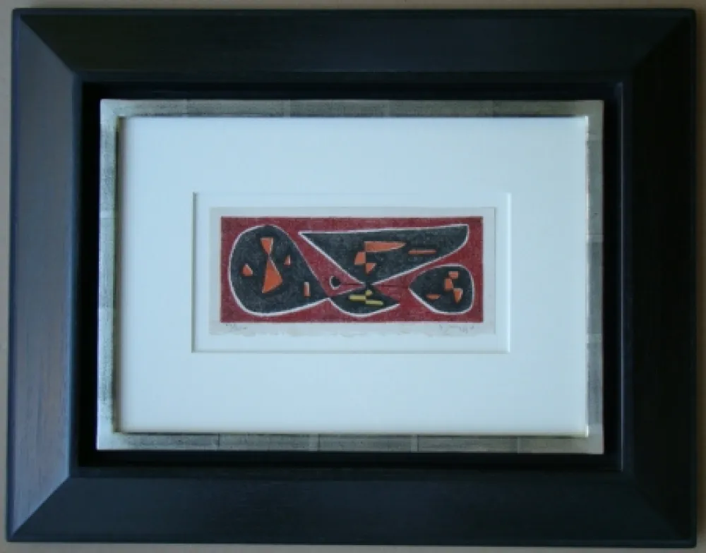 Гравюра Singier - Exposition Galerie de France