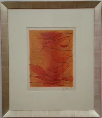 Литография Singier - Exposition Galerie de France