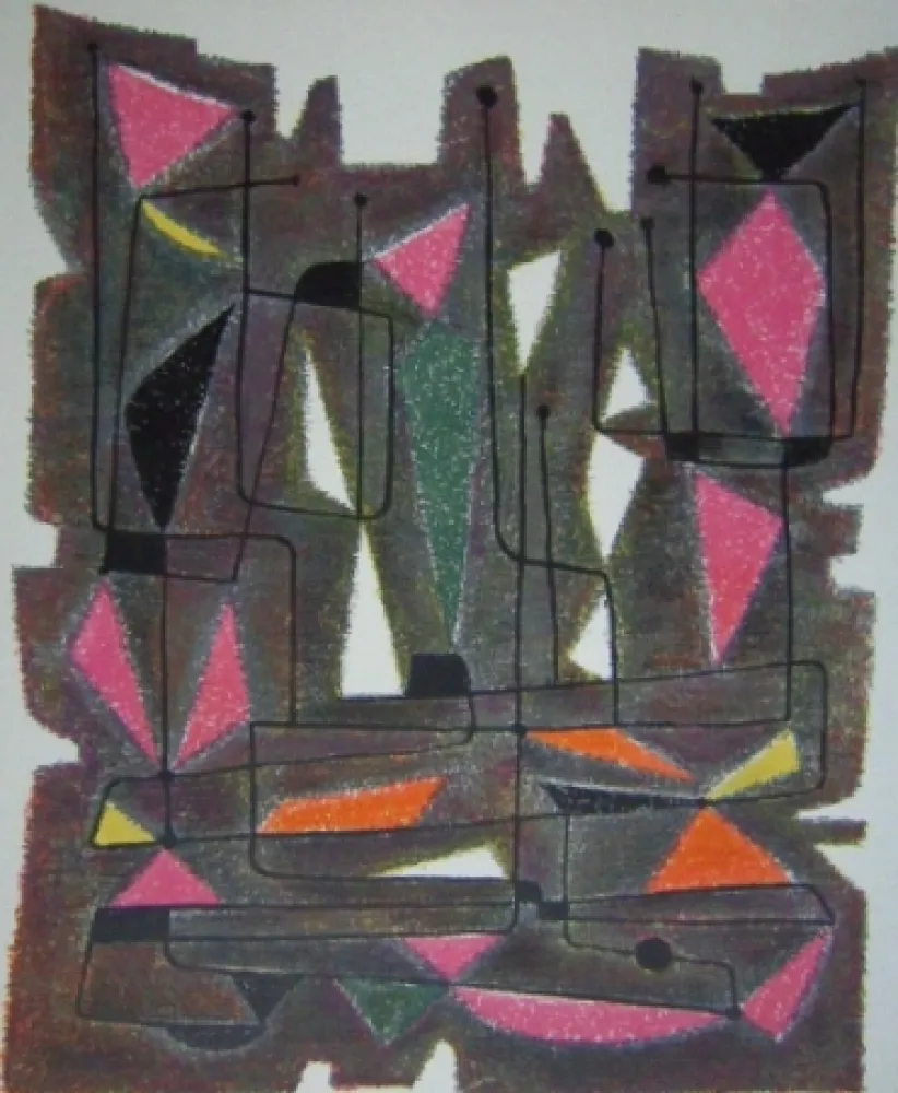 Литография Singier - La Patriette de Conzalve