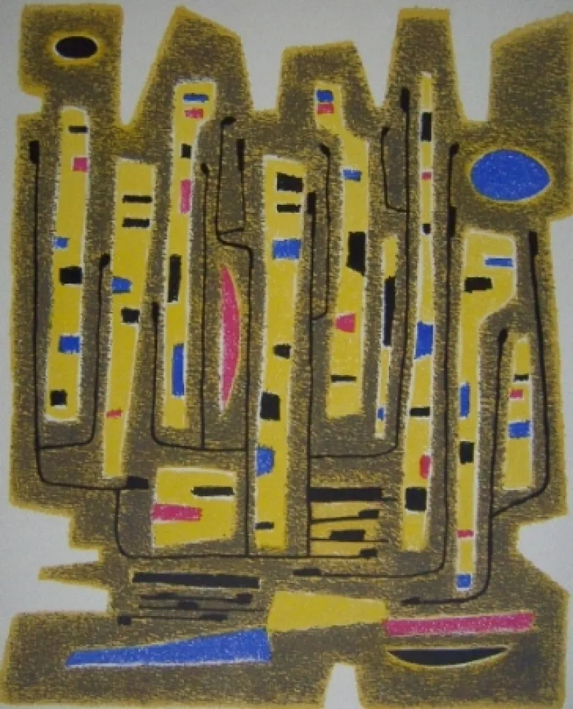 Литография Singier - La Patriette de Conzalve