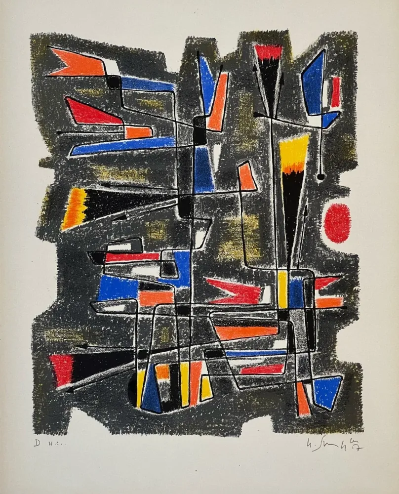 Литография Singier - La Patriette de Gonzalve 