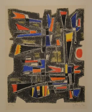 Литография Singier - La Patriette de Gonzalve