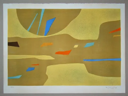 Литография Singier - Provence grande lumière