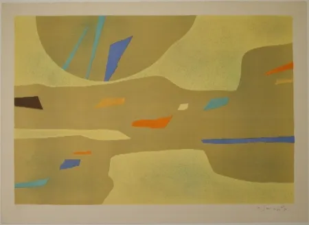 Литография Singier - Provence grande lumière