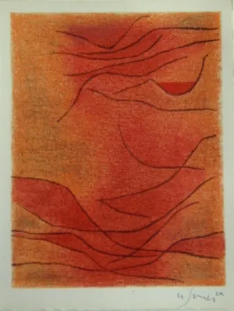 Литография Singier - Rythme