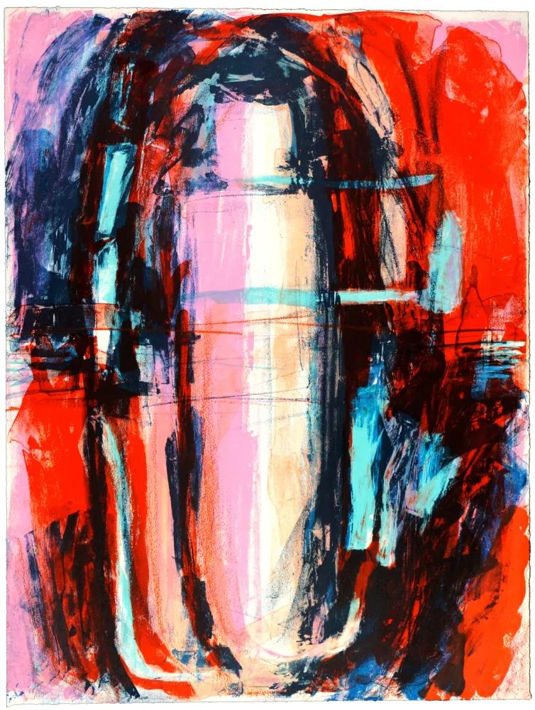 Литография Siversten - Bateau de nuit