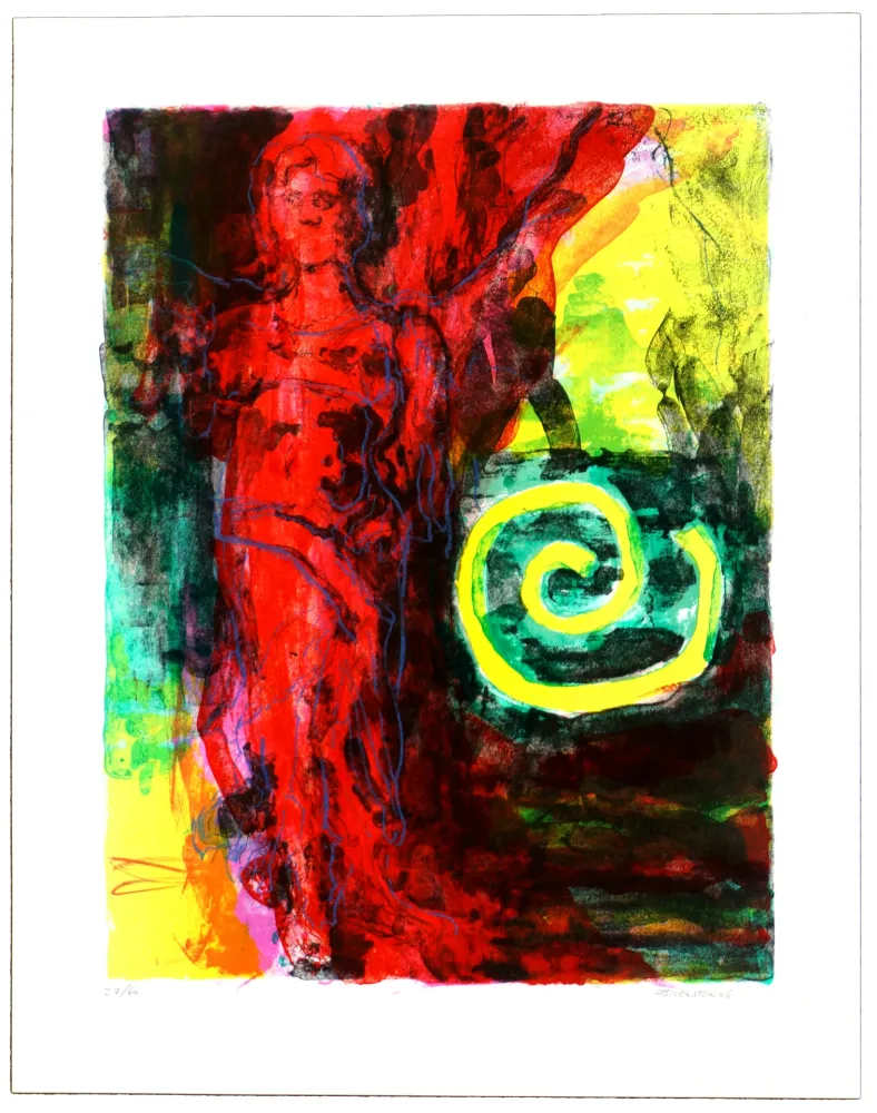 Литография Siversten - Figure / Ornement