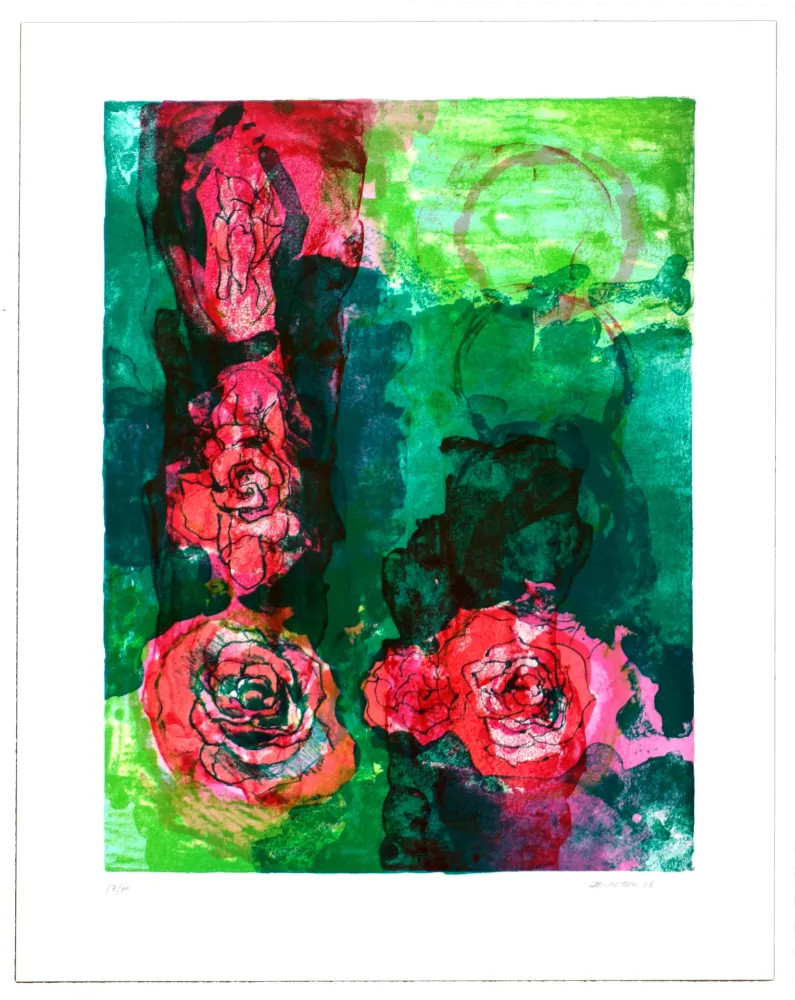 Литография Siversten - Métamorphose