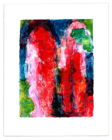 Литография Siversten - Sans titre