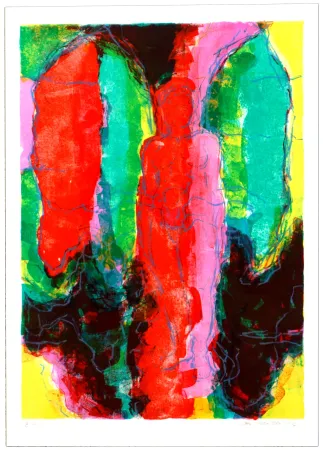 Литография Siversten - Sans Titre