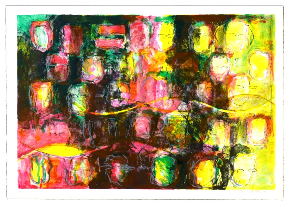 Литография Siversten - Sans titre