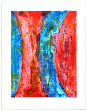 Литография Siversten - The flood