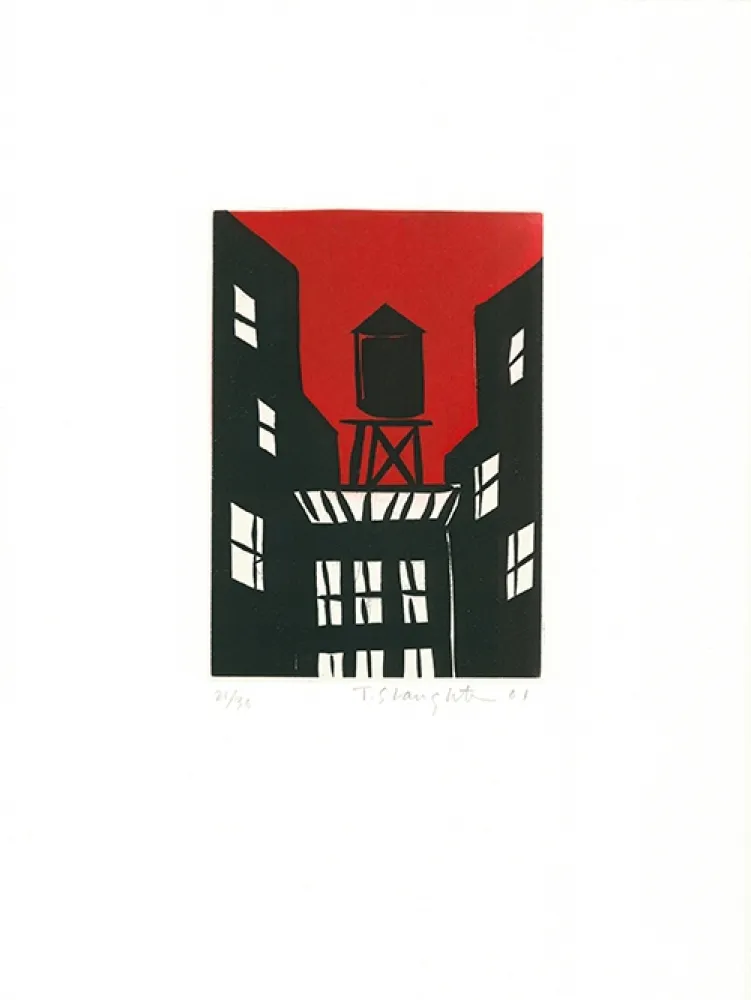 Офорт И Аквитанта Slaughter - New York