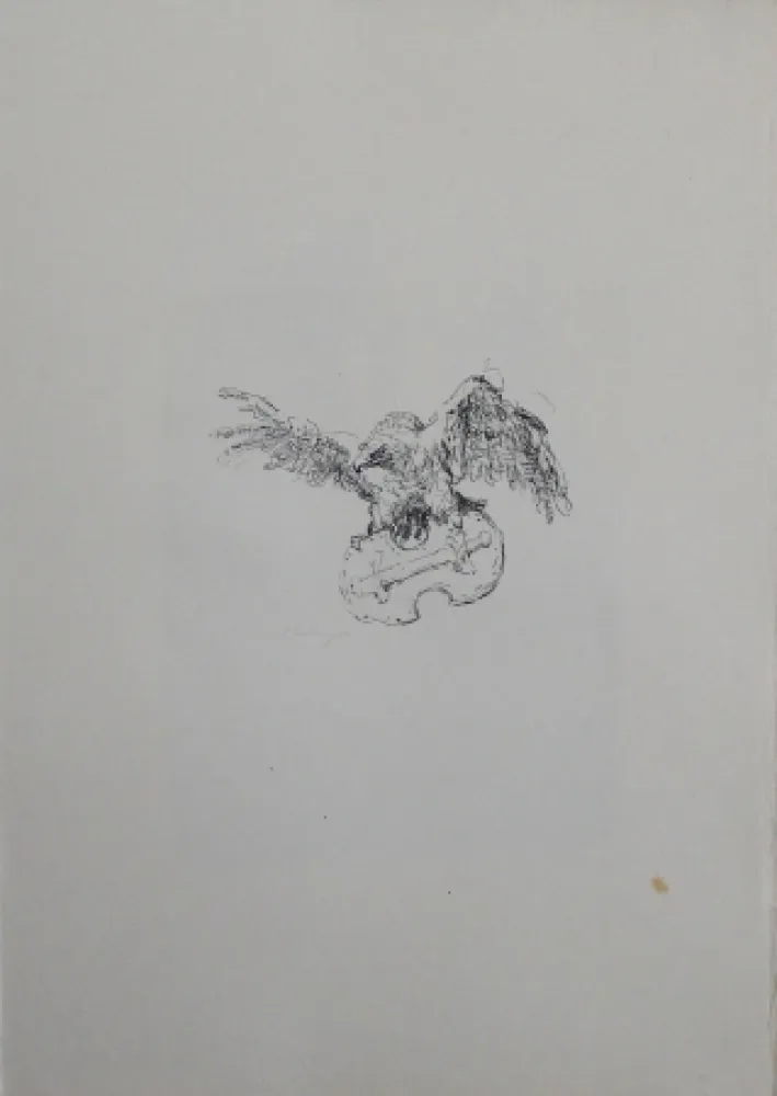 Литография Slevogt - Schlussvignette 