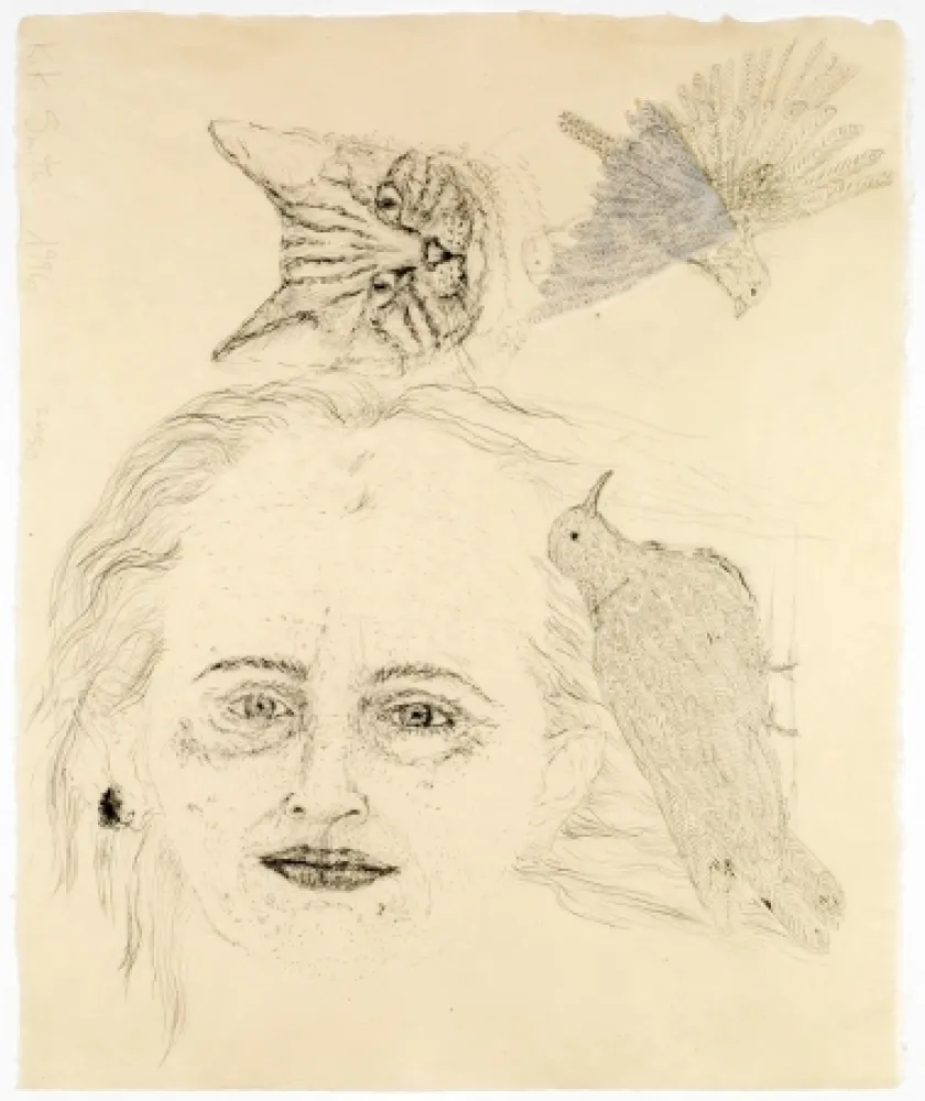 Литография Smith - Ginzer and the birds