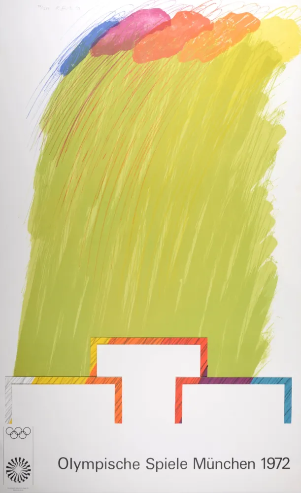 Литография Smith - Olympische Spiele München 1972 - Hand-signed