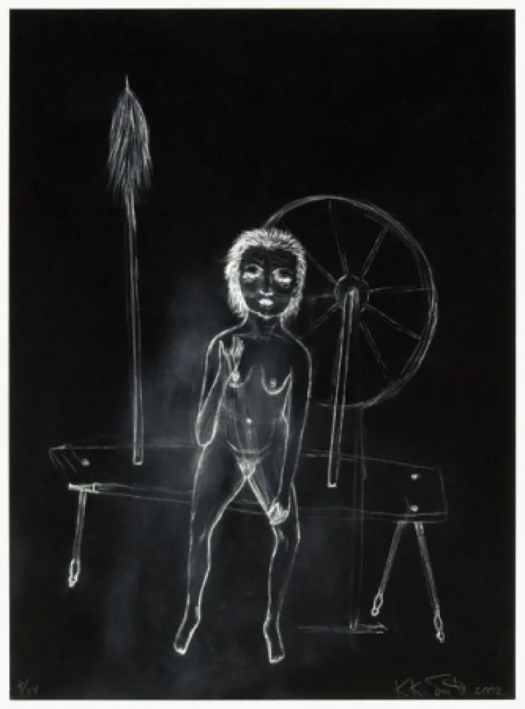 Гравюра Smith - Spinsters series V