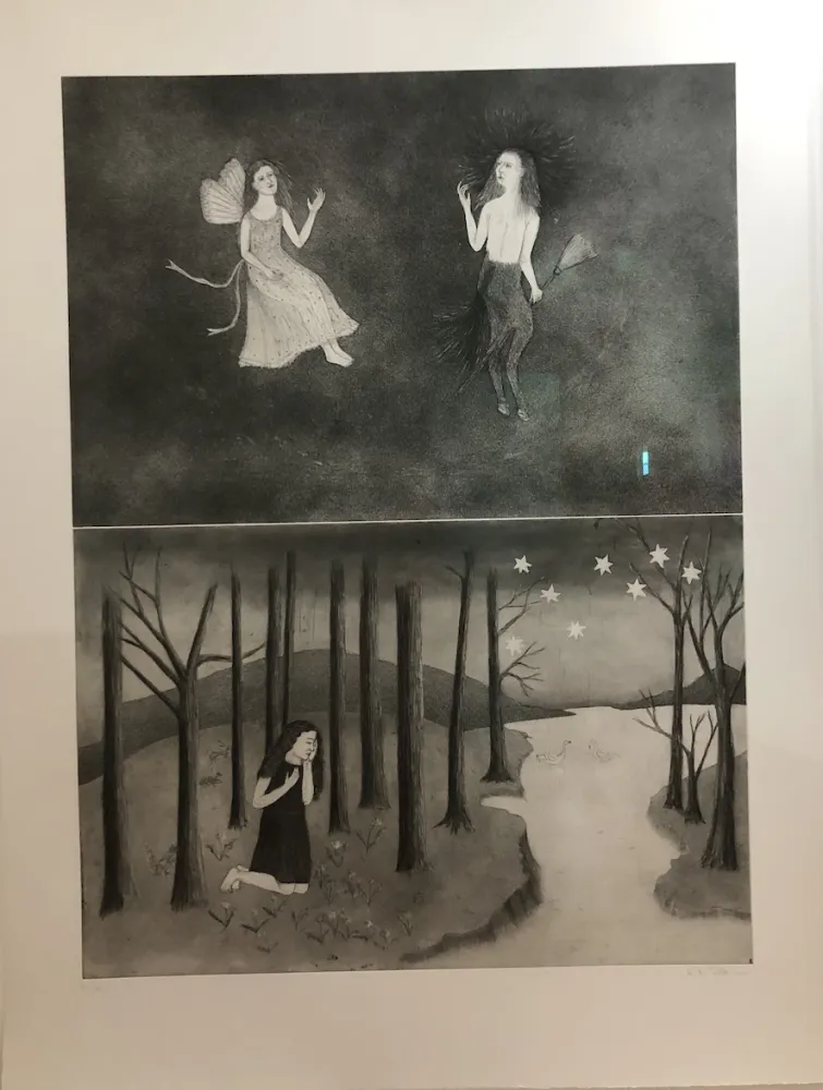 Офорт Smith - Trinity / Heaven & earth