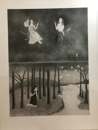 Офорт Smith - Trinity / Heaven & earth