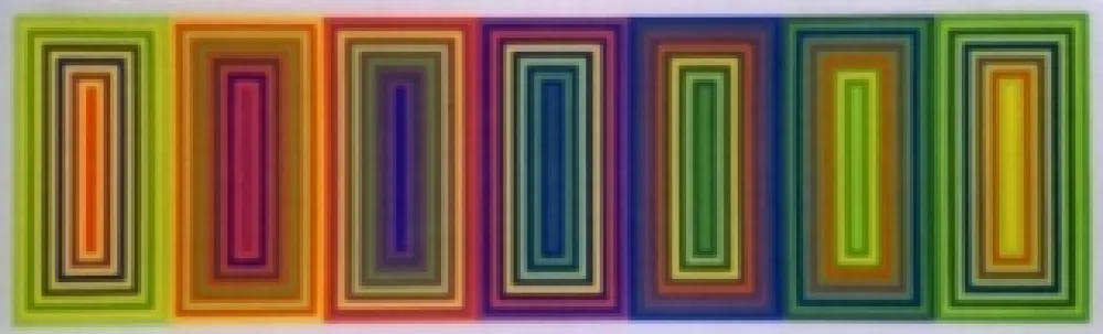 Сериграфия Sobrino - Abstract composition