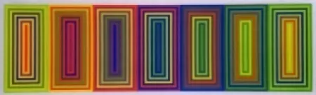 Сериграфия Sobrino - Abstract composition