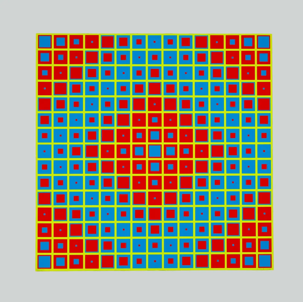 Сериграфия Sobrino - Composition