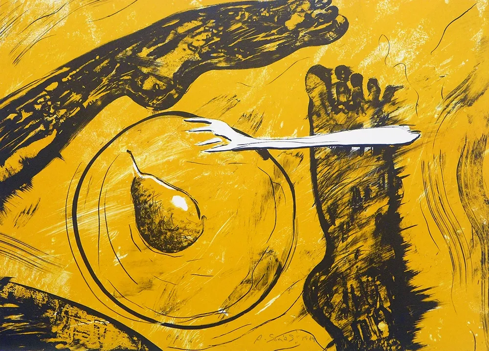 Литография Socias - Plat