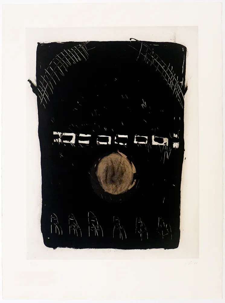 Гравюра Solano - Plaça del joc de la pilota I