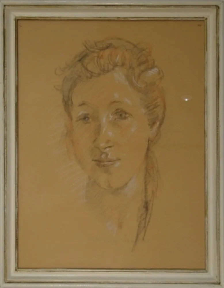 Нет Никаких Технических Soldenhoff - Kopf einer jungen Frau